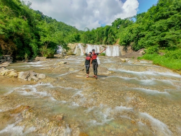 Jay and I at Kalaparan Falls
