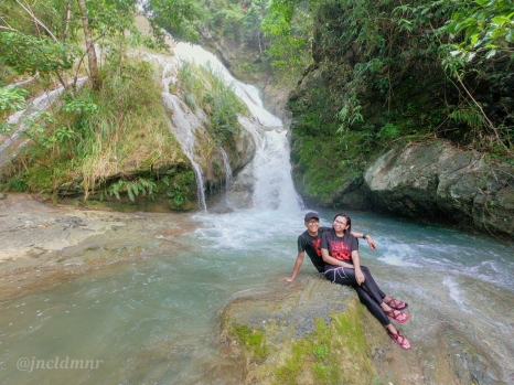 Jay and I at Tagpuan Falls