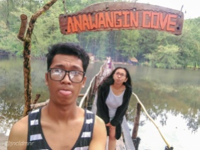 Jay and I at Anawangin Cove