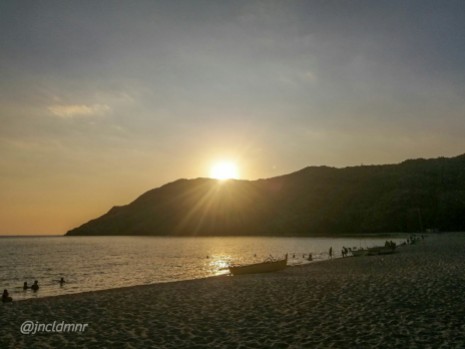 Sunset at Talisayen Cove