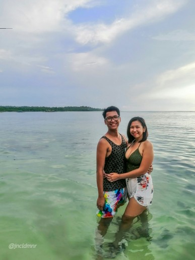 Jay and I at Nilandingan Cove